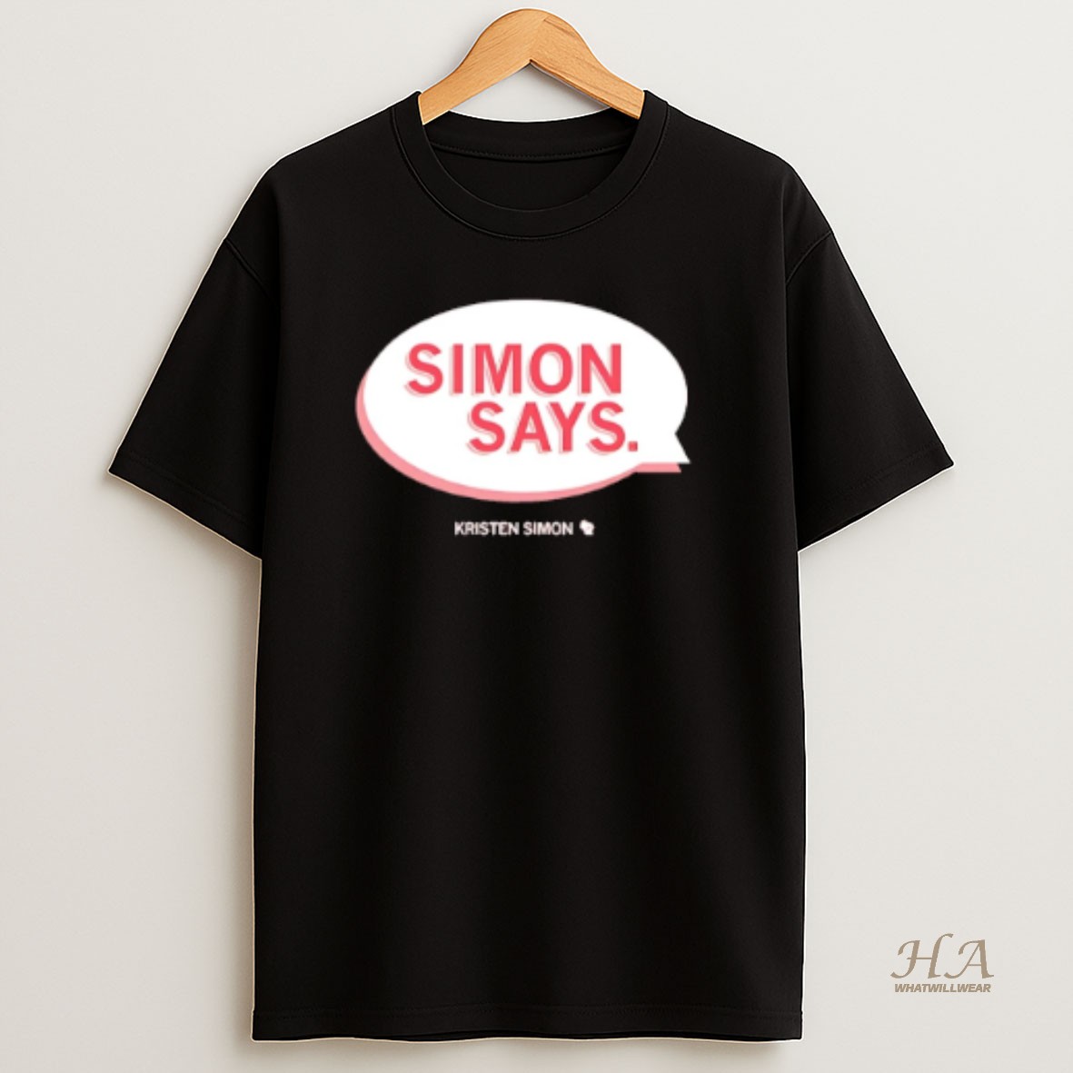 Official Kristen Simon Wisconsin Badgers Simon Says T Shirt
