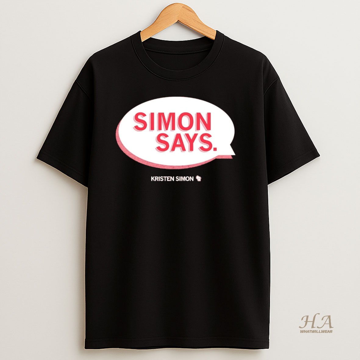 Official Kristen Simon Says Wisconsin Badgers T Shirt