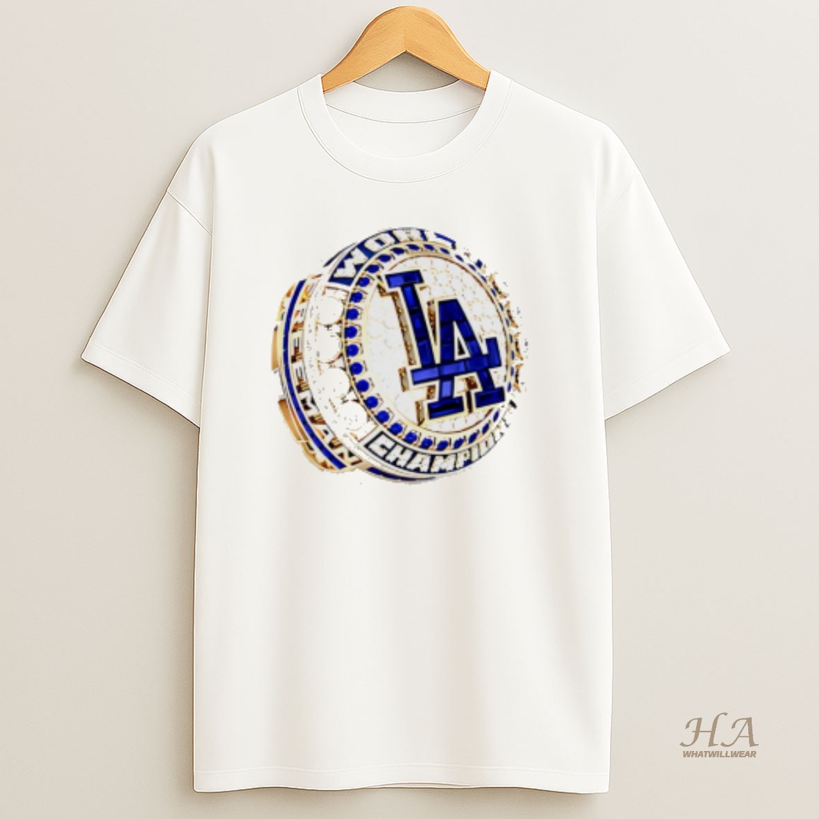 Official La Dodgers World Series Champions 2025 Ring T Shirt