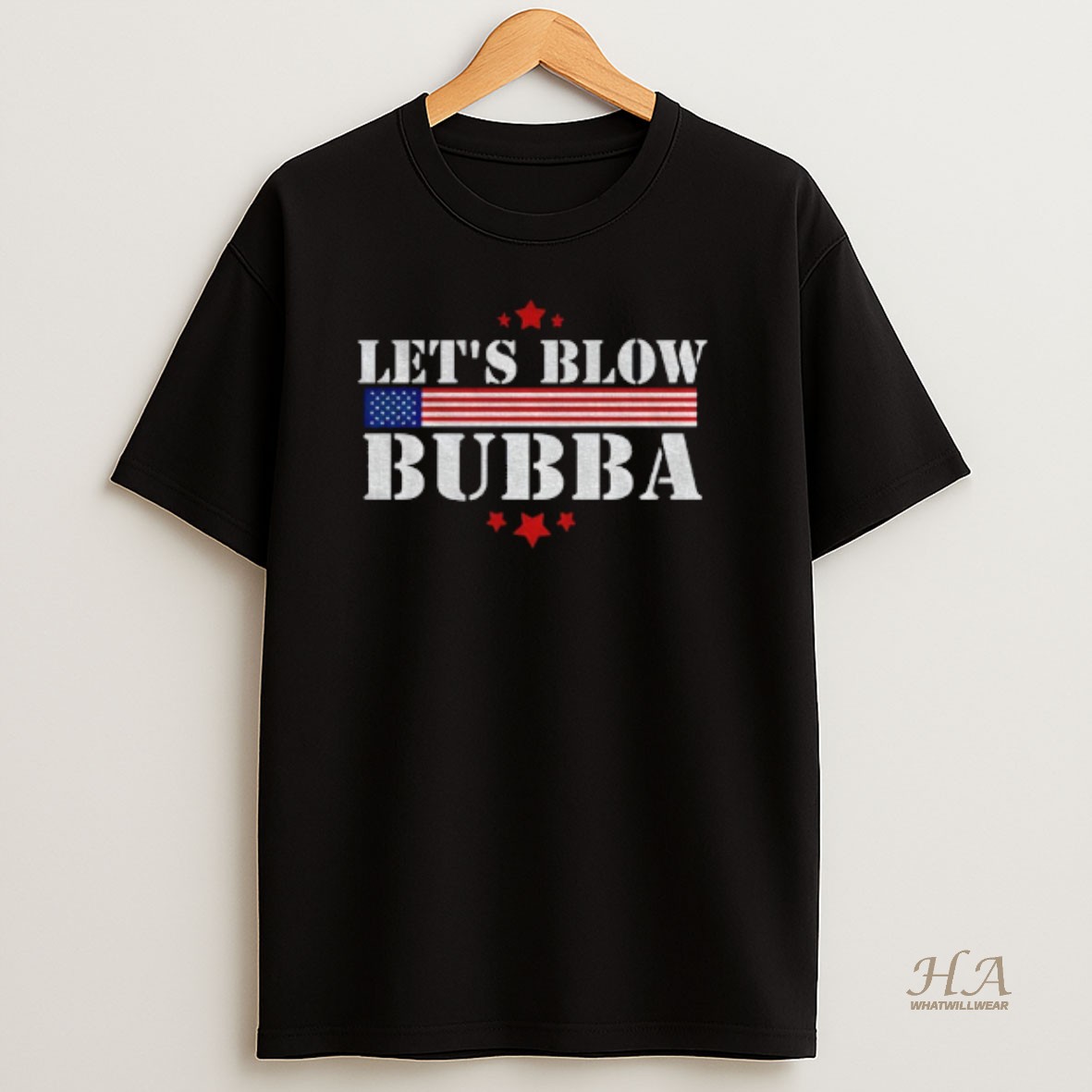 Official Lets Blow Bubba Anti Trump Political Humor T Shirt