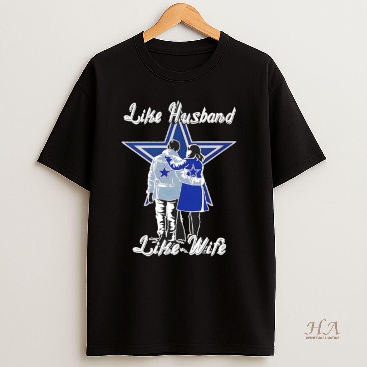 Official Like Husband Like Wife Like Dallas Cowboys T Shirt