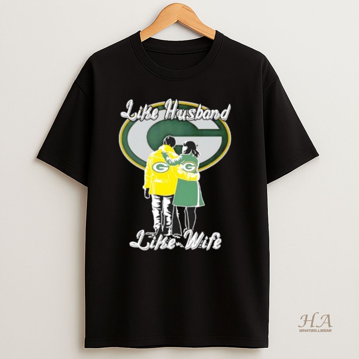 Official Like Husband Like Wife Like Green Bay Packers T Shirt