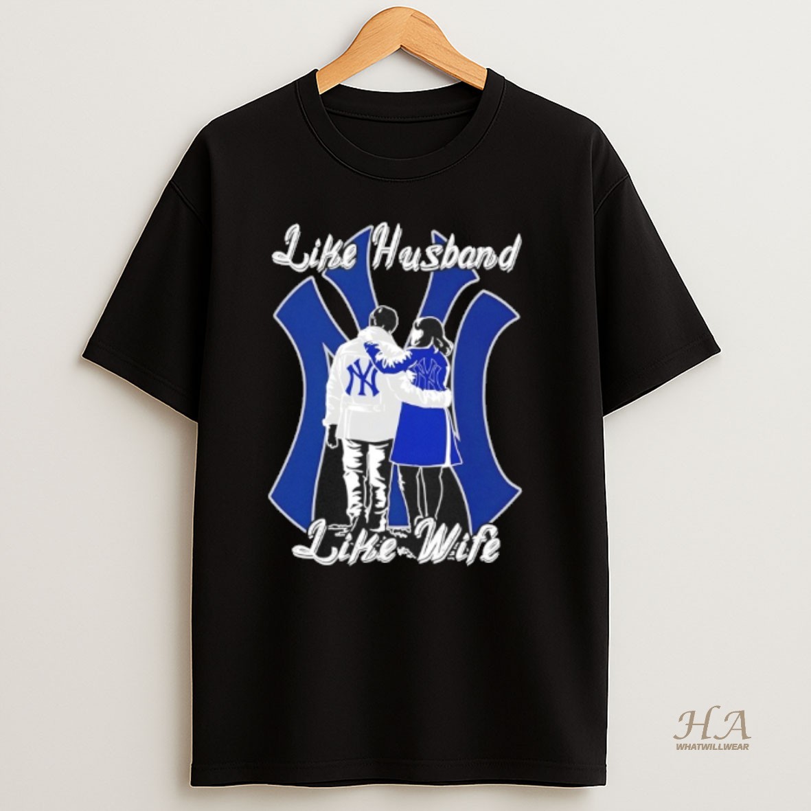Official Like Husband Like Wife Like New York Yankees T Shirt