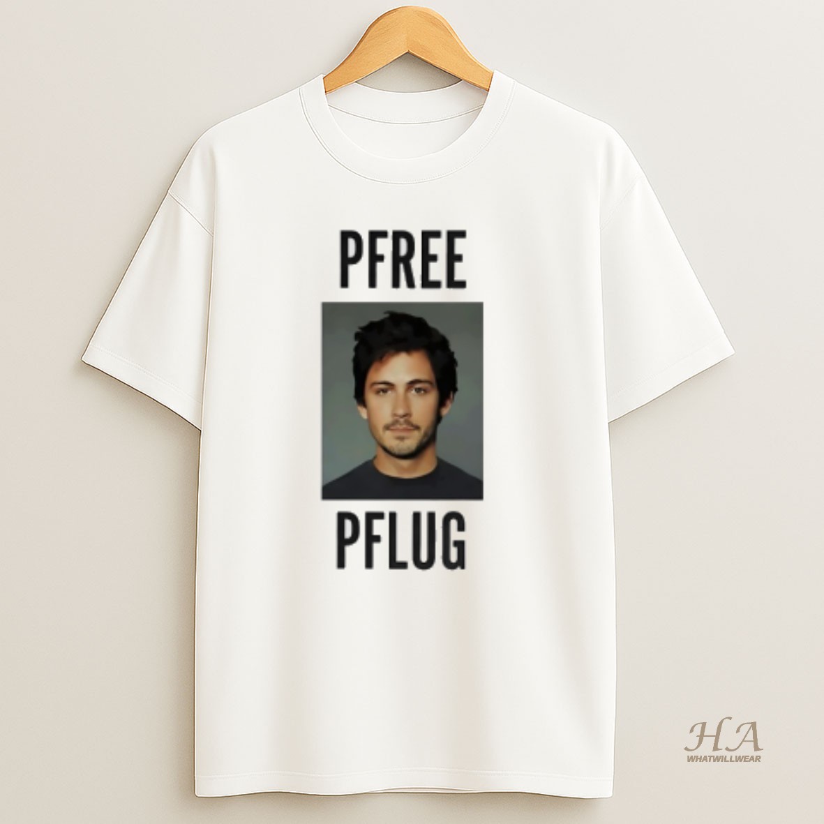 Official Logan Lerman Pfree Pflug T Shirt