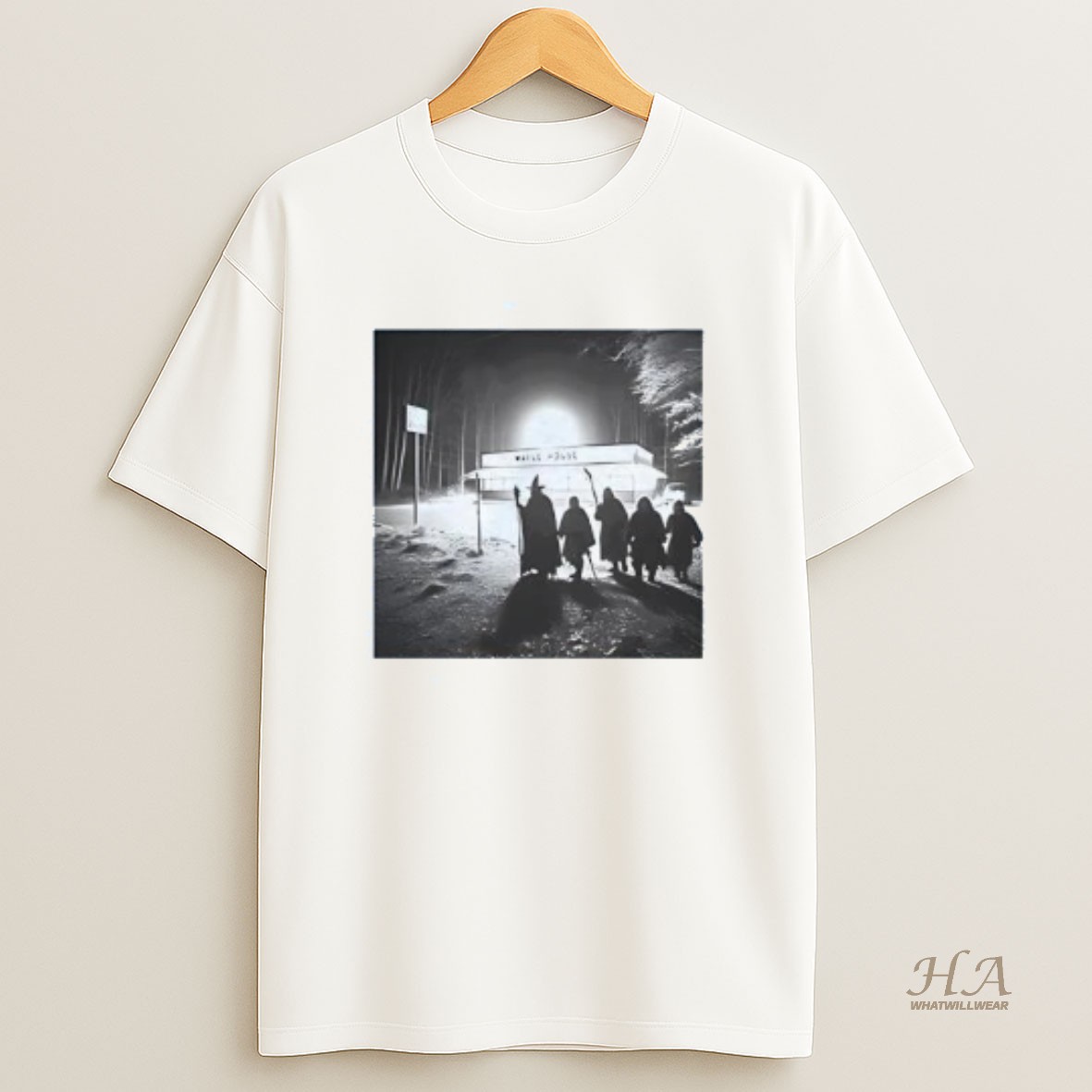 Official Lord Of The Rings The Journey To Waffle House T Shirt