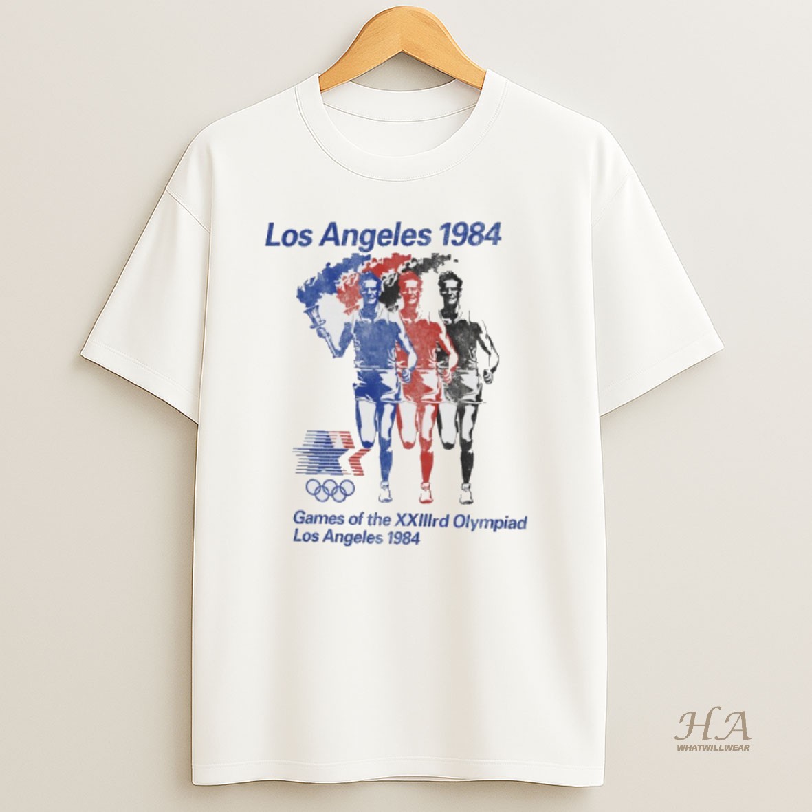 Official Los Angeles 1984 Game Of The Xxiiird Runners T Shirt