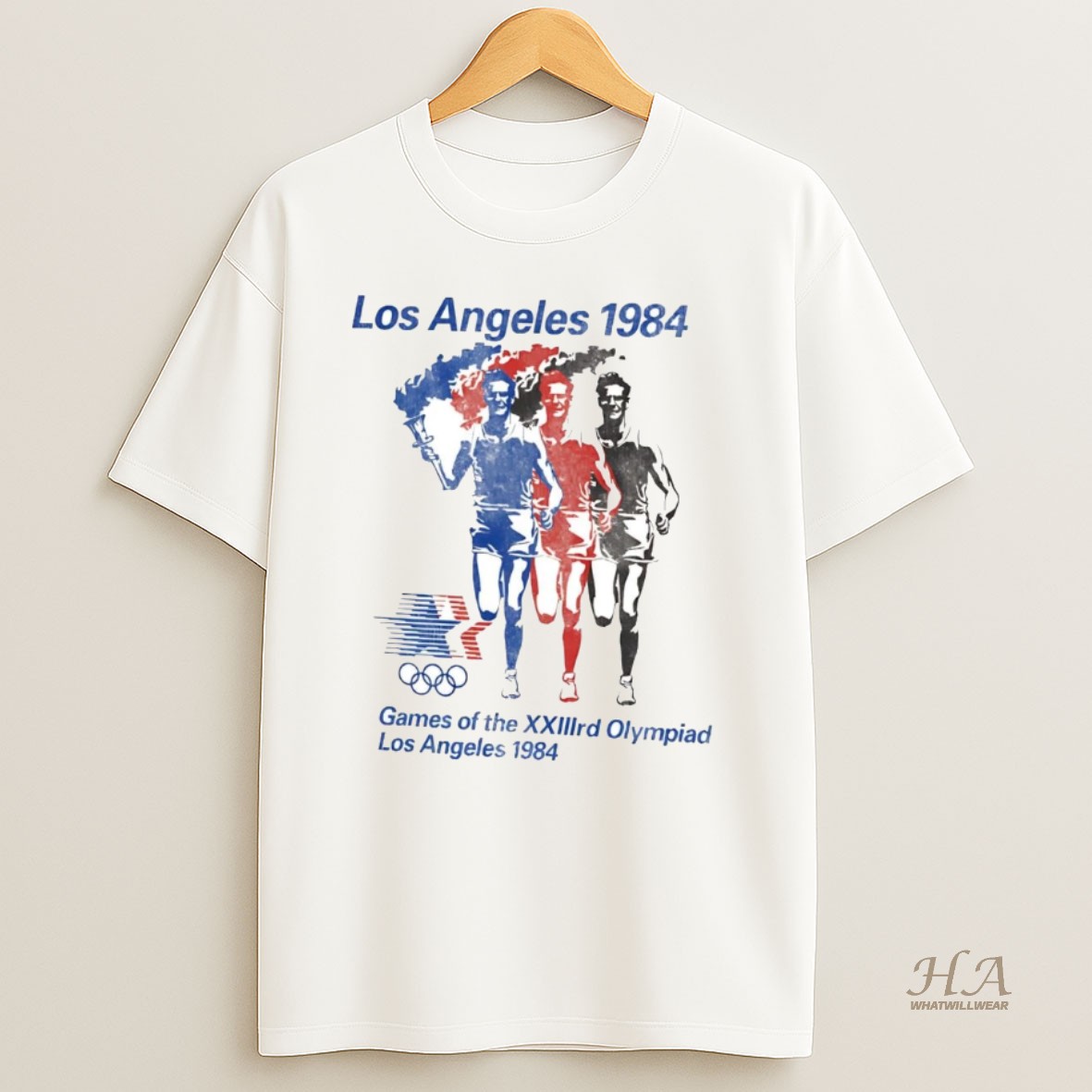 Official Los Angeles 1984 Olympic Games Of The Xxiiird Olympiad T Shirt