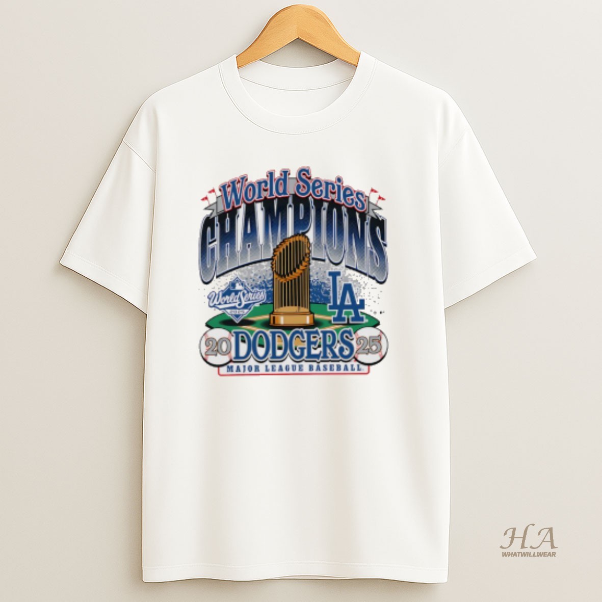 Official Los Angeles Dodgers 2025 World Series Champions Mlb Congratulations T Shirt