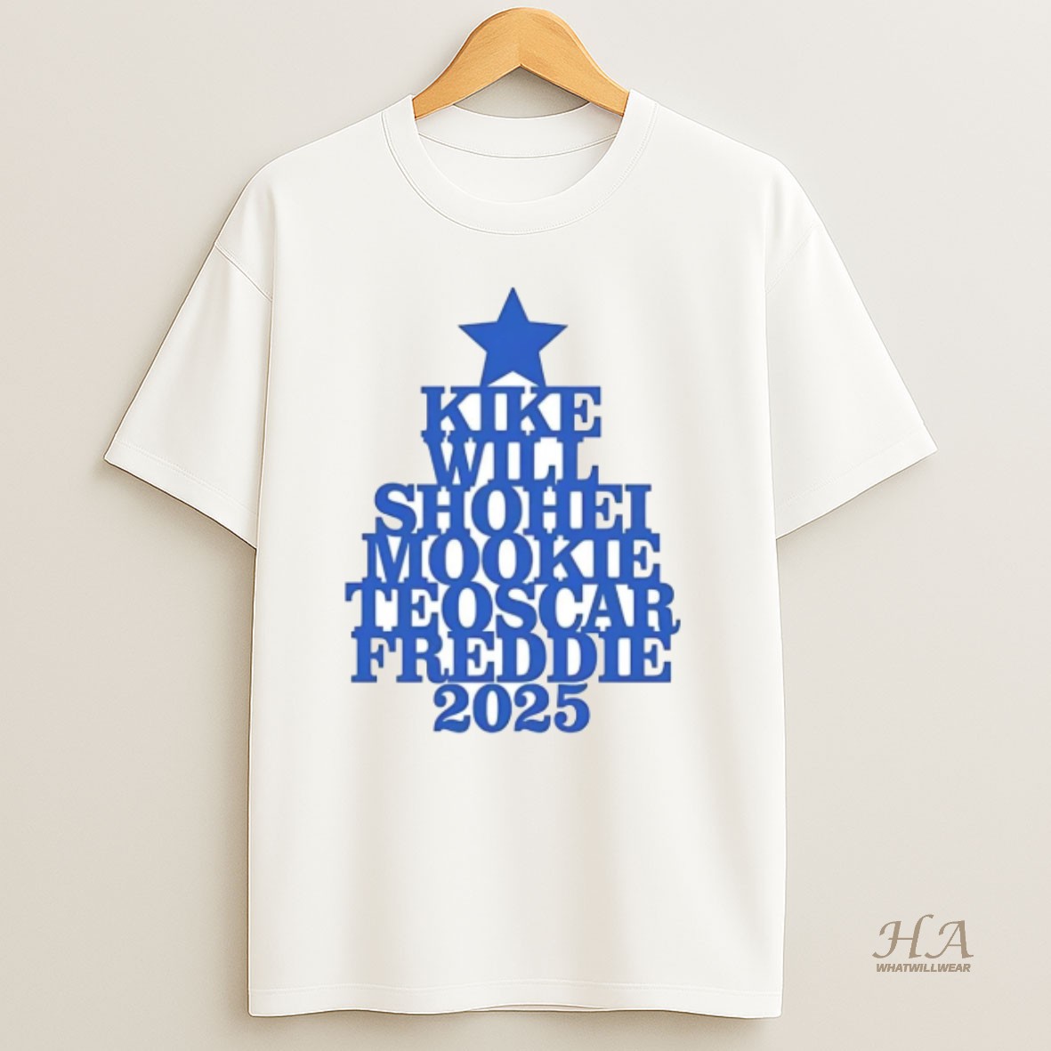 Official Los Angeles Dodgers 2025 World Series Players Names T Shirt
