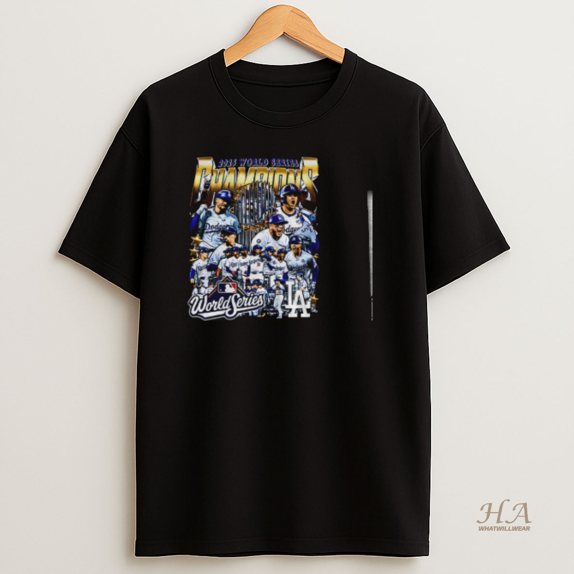 Official Los Angeles Dodgers All Team 2025 World Series Champions Cup Graphic T Shirt