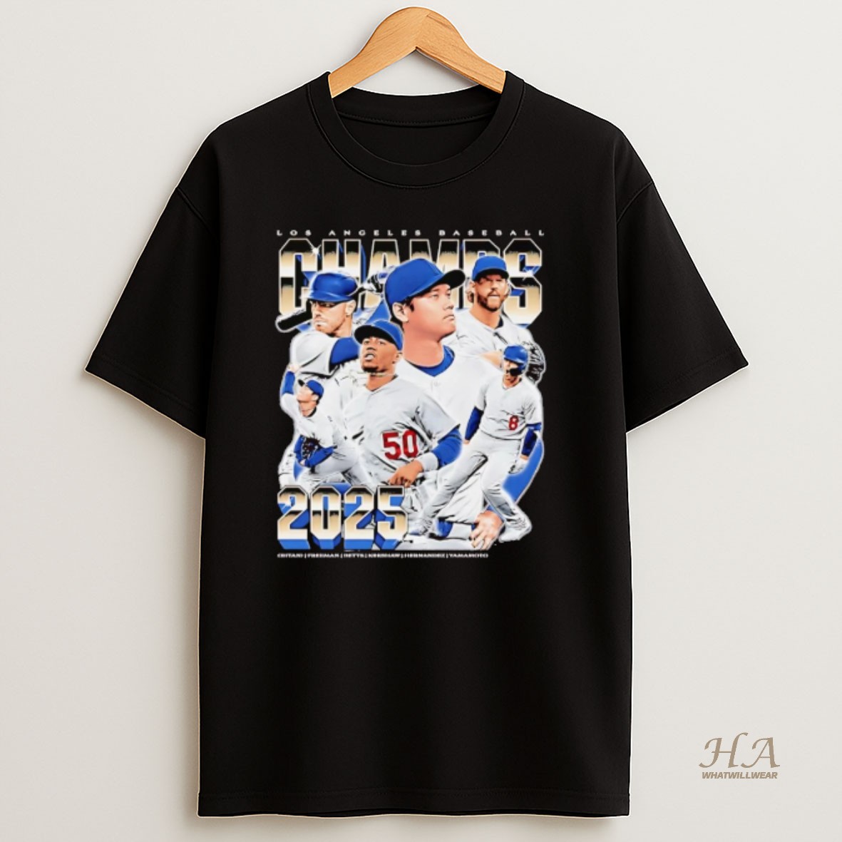 Official Los Angeles Dodgers Champs 2025 T Shirt