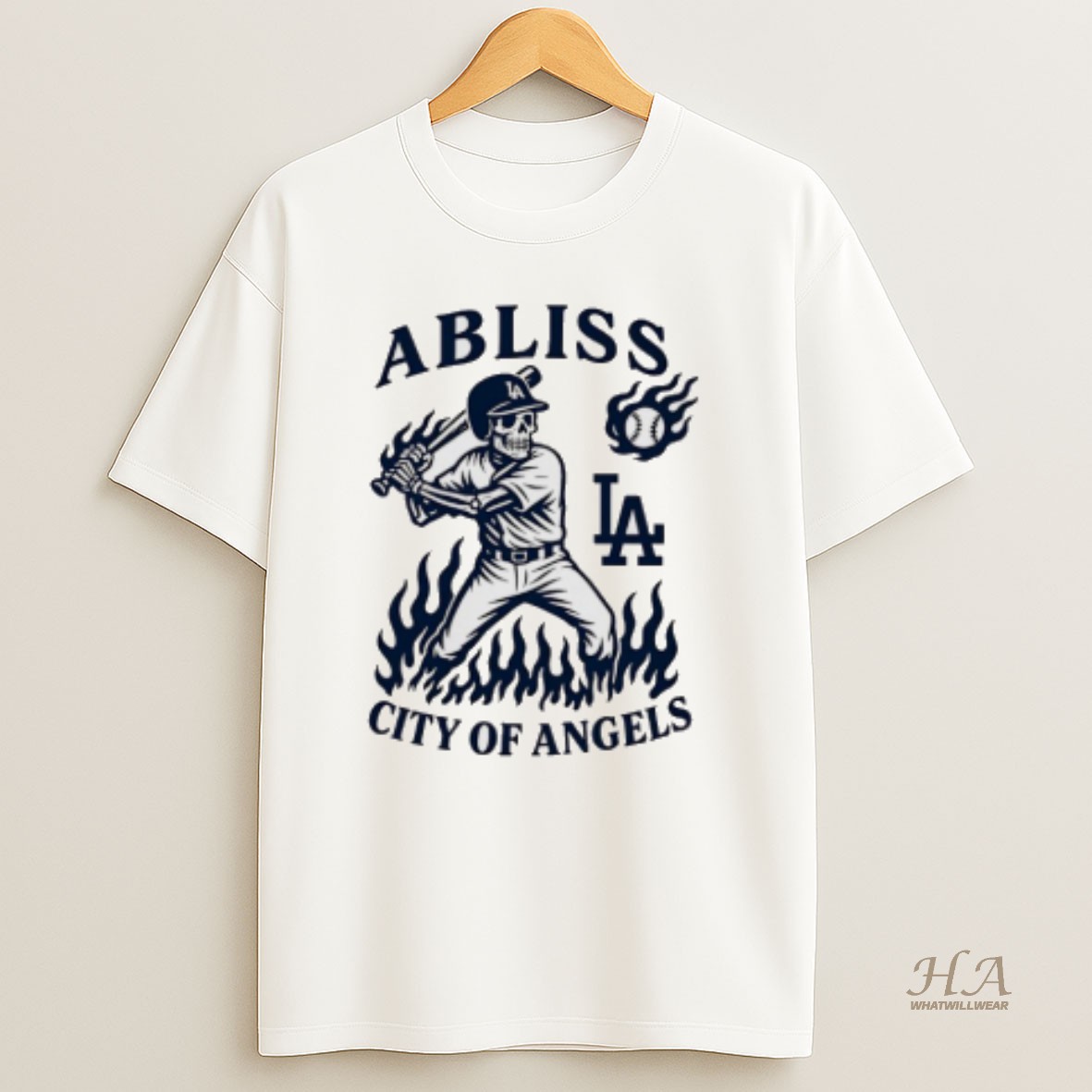 Official Los Angeles Dodgers Cream City Of Angels T Shirt