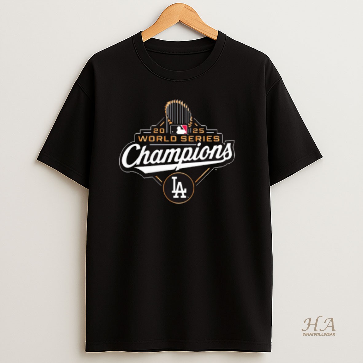 Official Los Angeles Dodgers Win Toronto Blue Jays Mlb 2025 World Series Champions Logo T Shirt