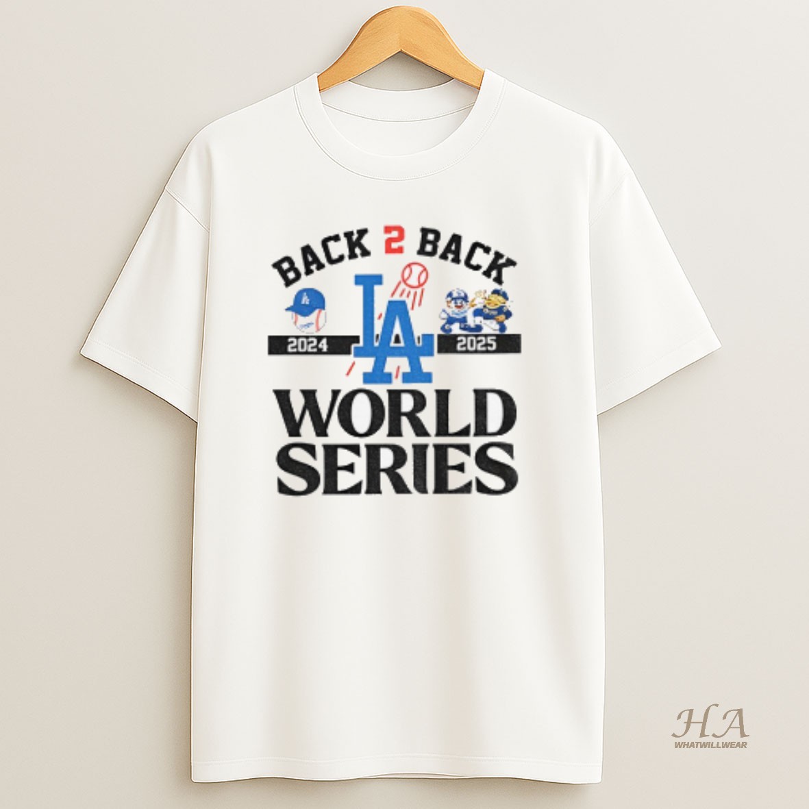 Official Los Angeles Dodgers World Series Champions 2024 2025 Back To Back World Series T Shirt
