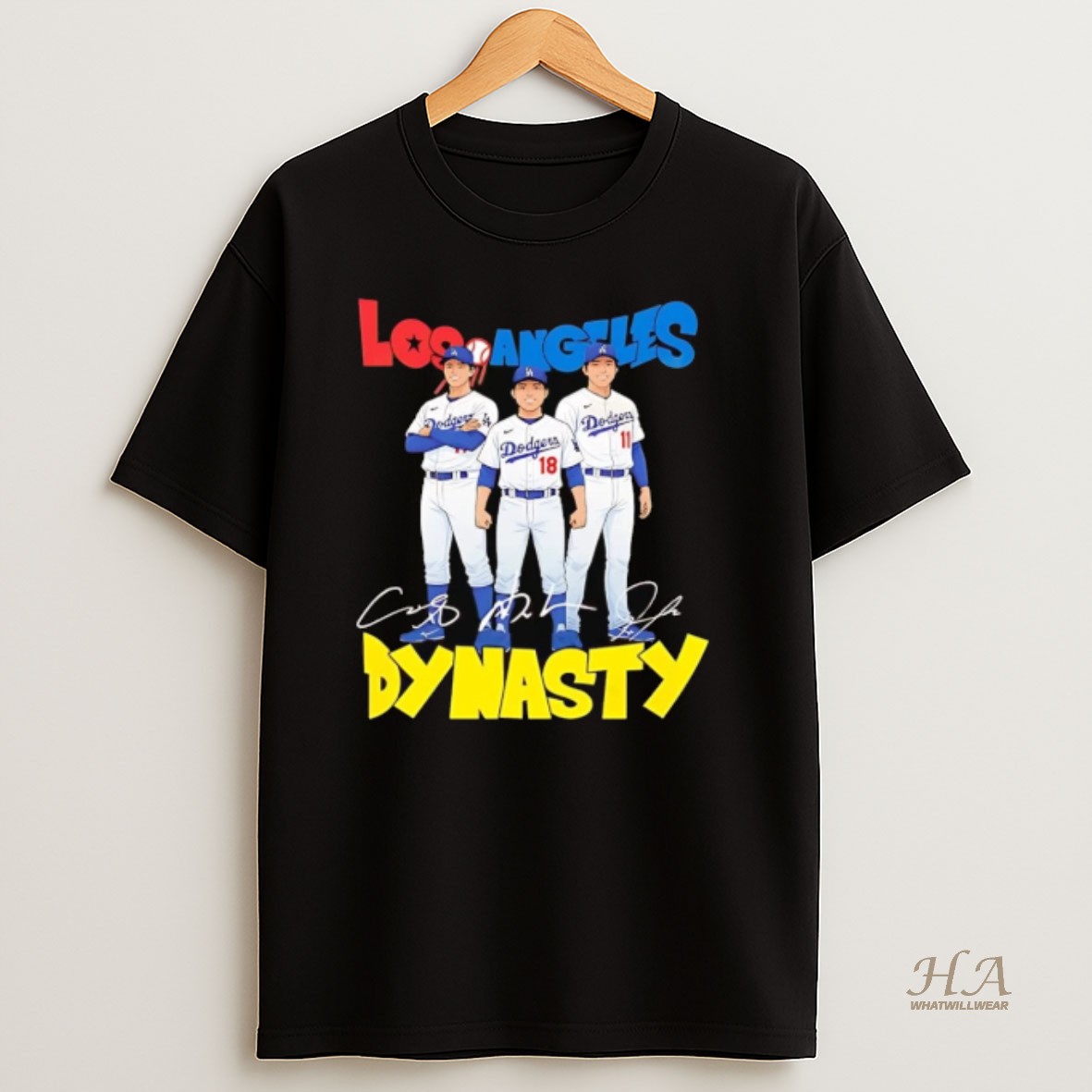Official Los Angeles Dodgers Dynasty 2025 World Series Champions T Shirt