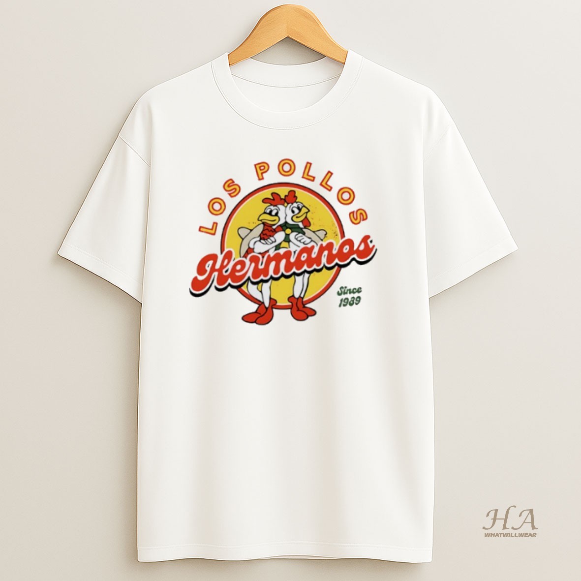 Official Los Pollos Hermanos Since 1989 Logo T Shirt