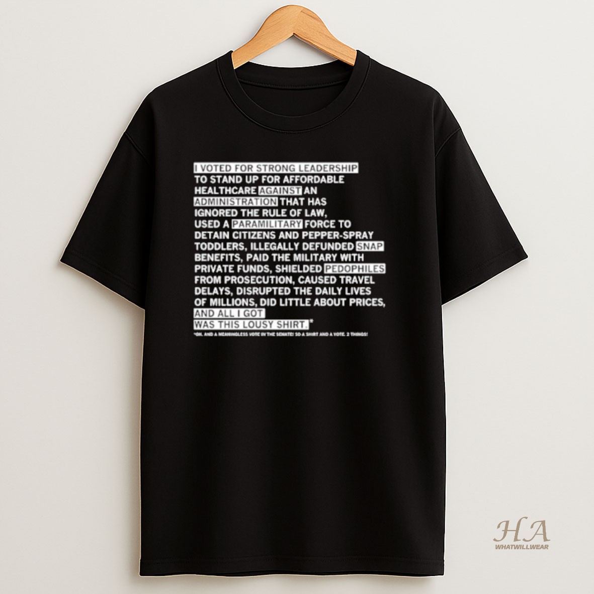 Official Lousy Shutdown T Shirt