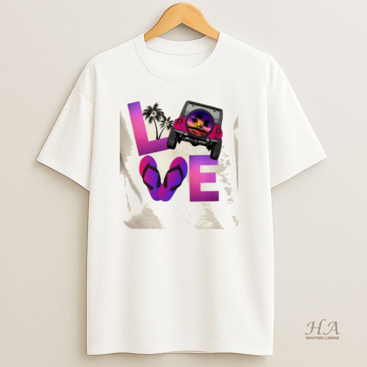 Official Love 4wd And Beach Life Shirt