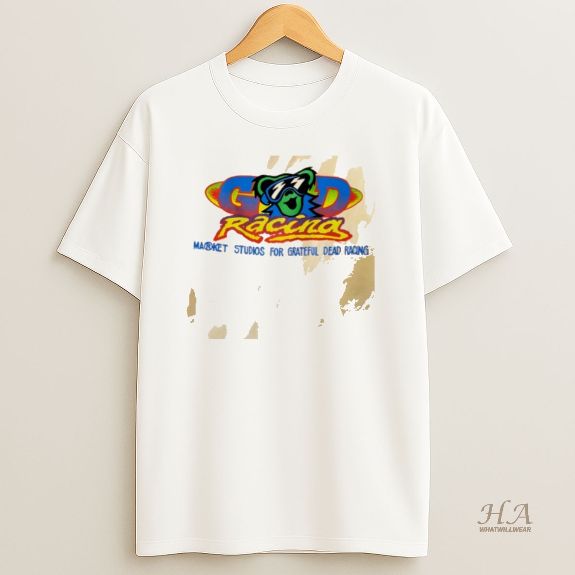 Official Market Studios For Grateful Dead Racing T Shirt