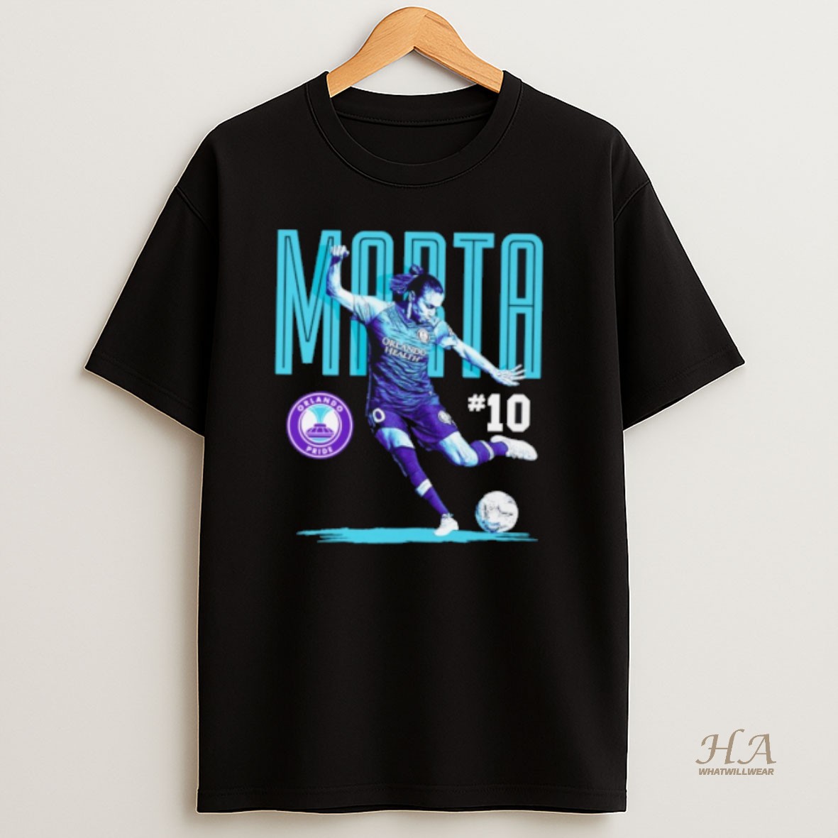 Official Marta Vieira Da Silva Orlando Pride Player Graphic Shirt