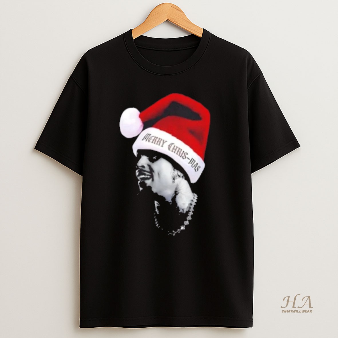 Official Merry Chris Mas Big Head T Shirt