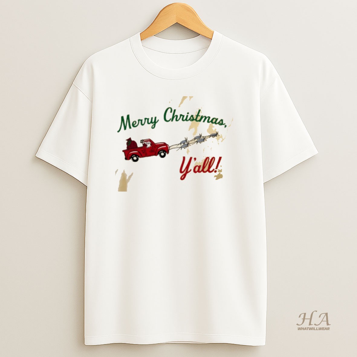 Official Merry Christmas Yall T Shirt
