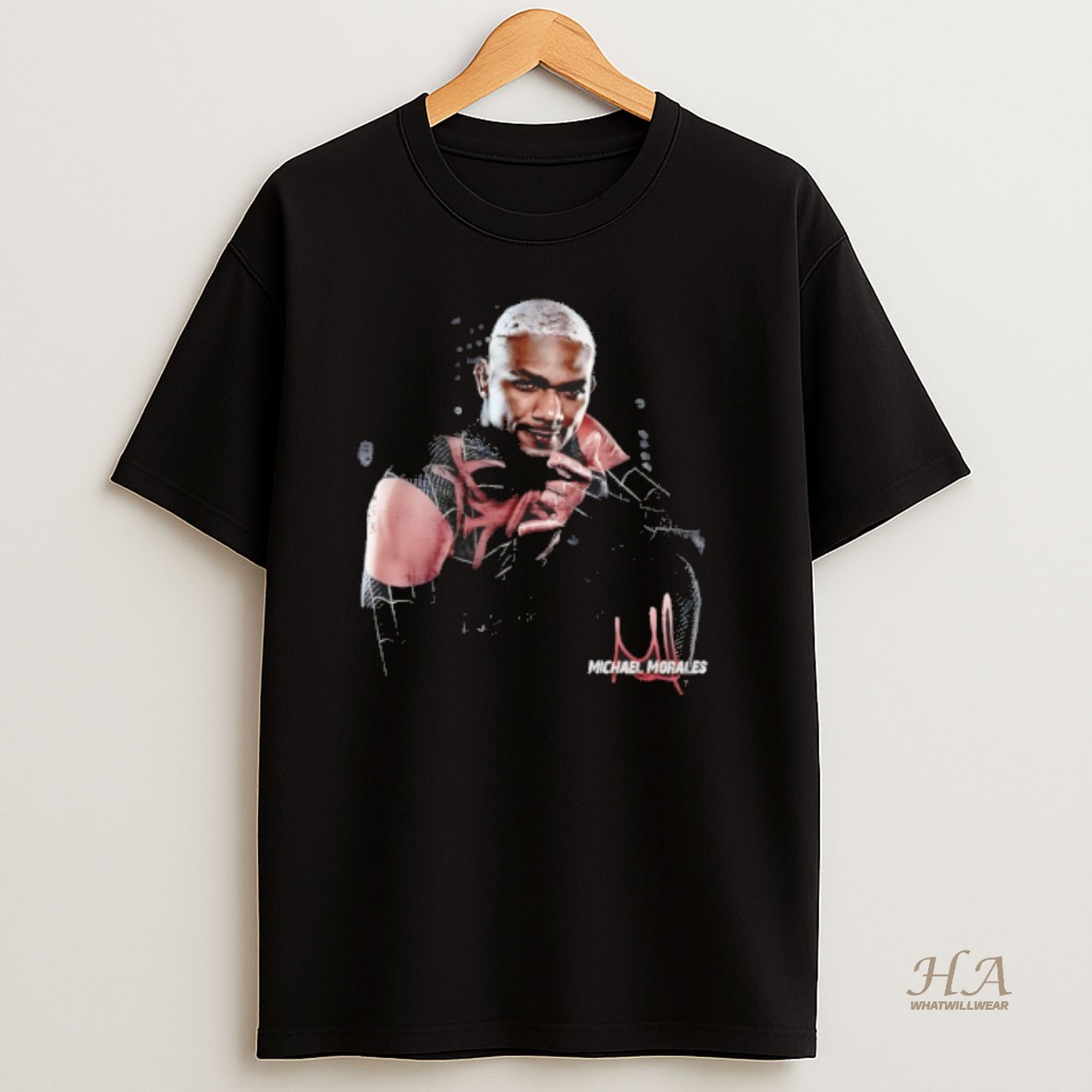Official Michael Morales Ufc 2025 Signature Graphic T Shirt