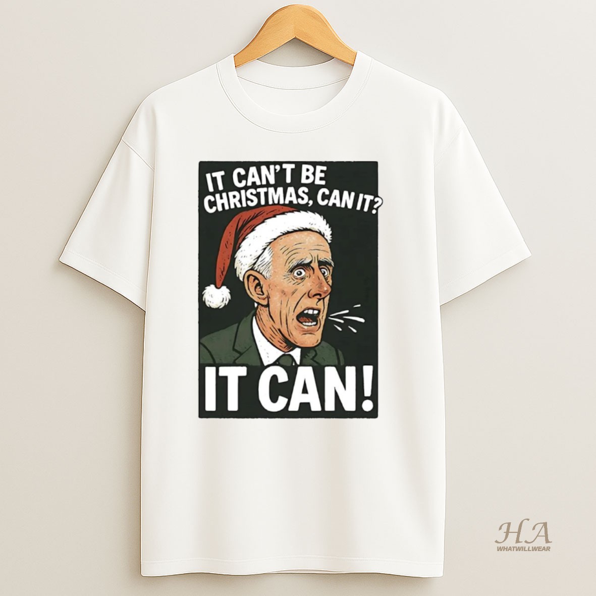 Official Mick Mccarthy It Cant Be Christmas It Can T Shirt