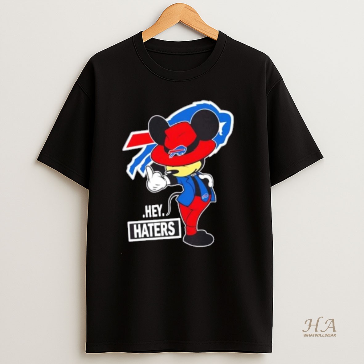 Official Mickey Hey Hater Buffalo Bills Football T Shirt