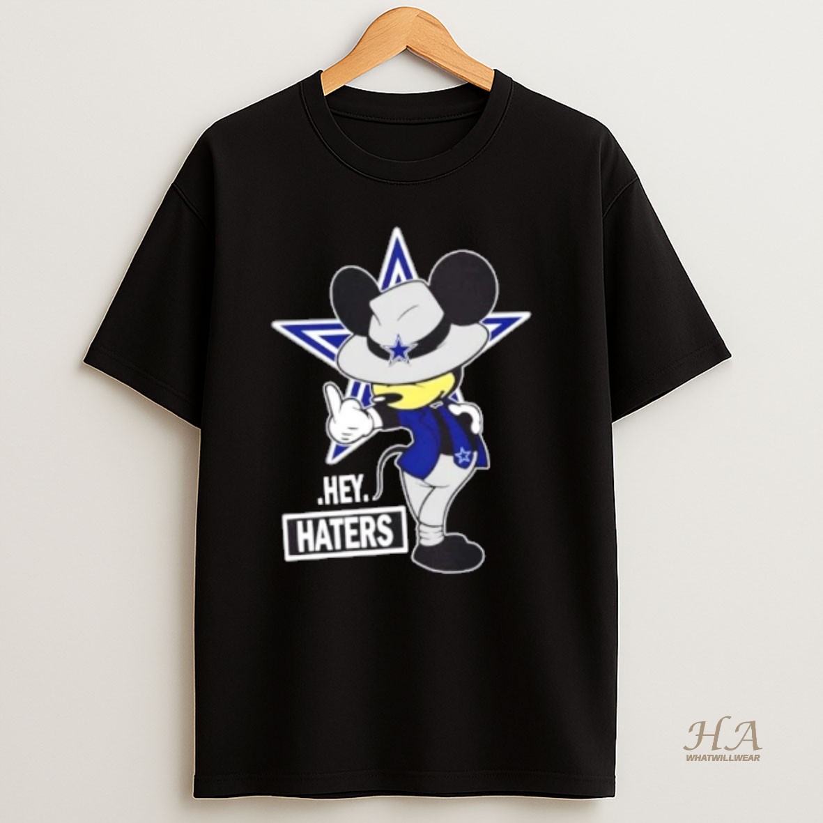 Official Mickey Hey Hater Dallas Cowboys Football T Shirt