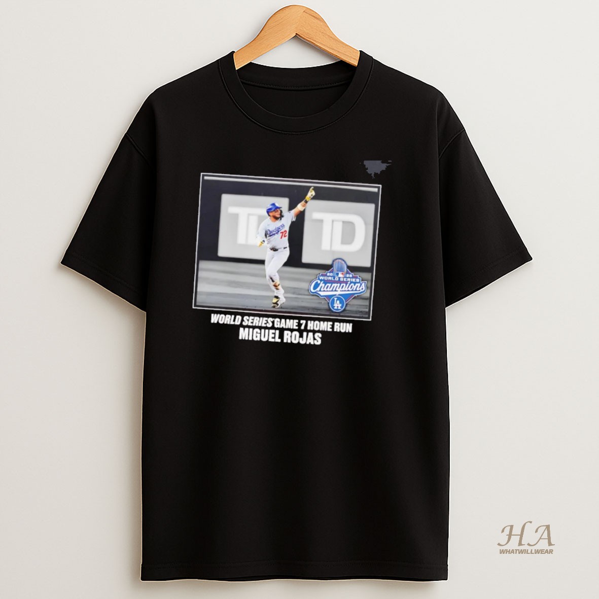 Official Miguel Rojas World Series Game 7 Home Run 2025 T Shirt
