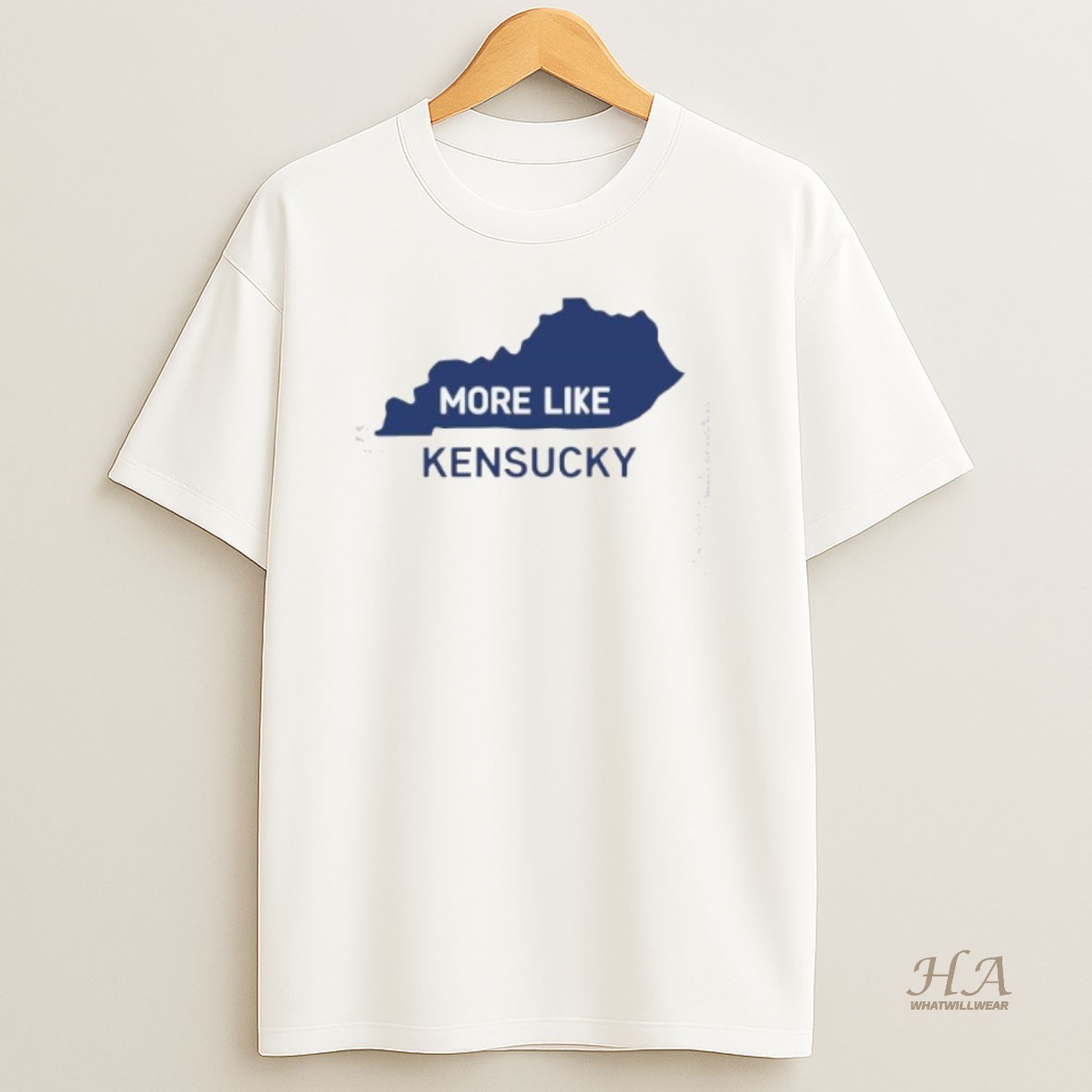 Official More Like Kensucky Map T Shirt
