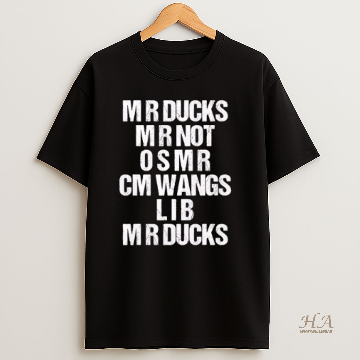 Official Mr Ducks Mr Not Osmr Cm Wangs Lib Mr Ducks 25 T Shirt