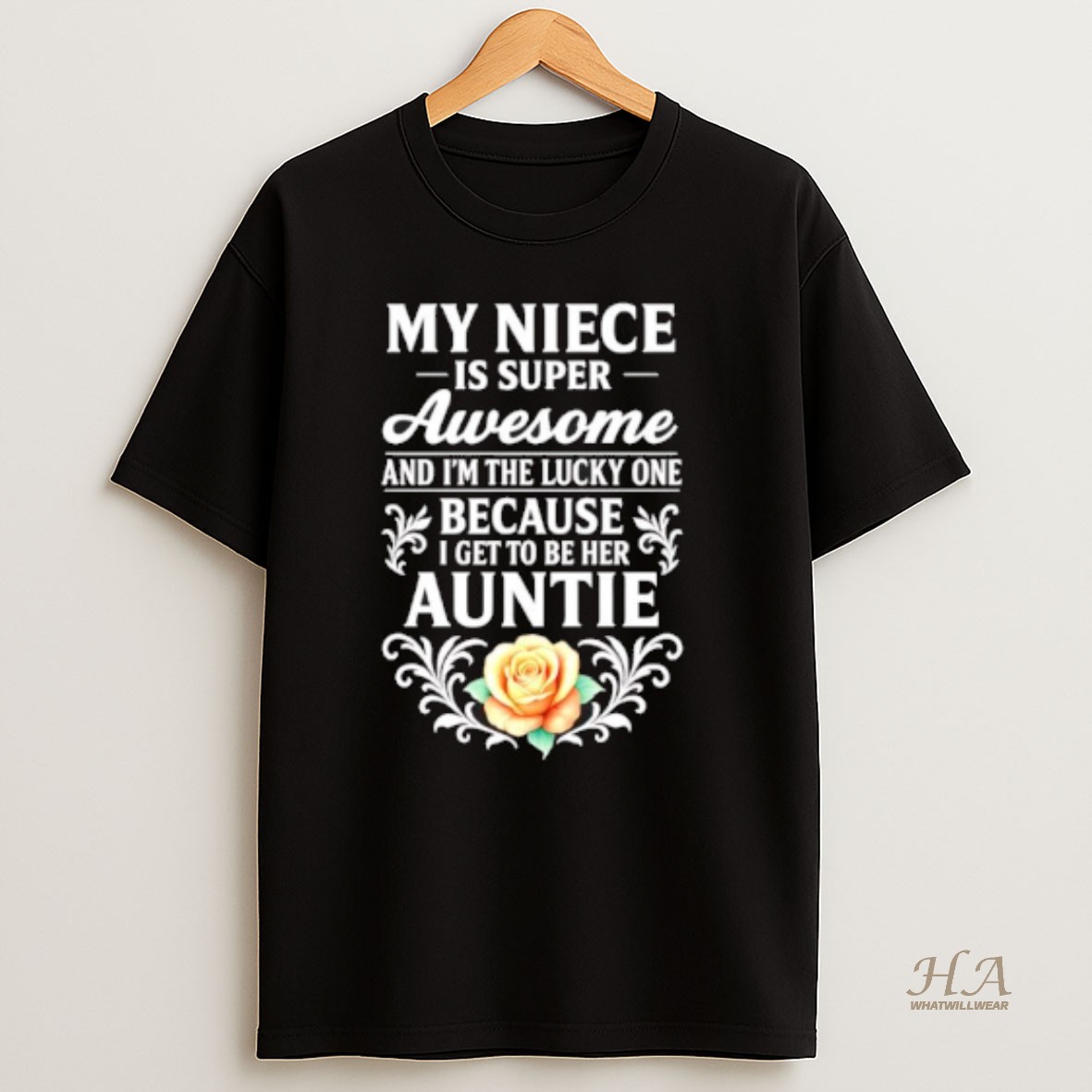 Official My Niece Is Super Awesome And Im The Lucky One T Shirt