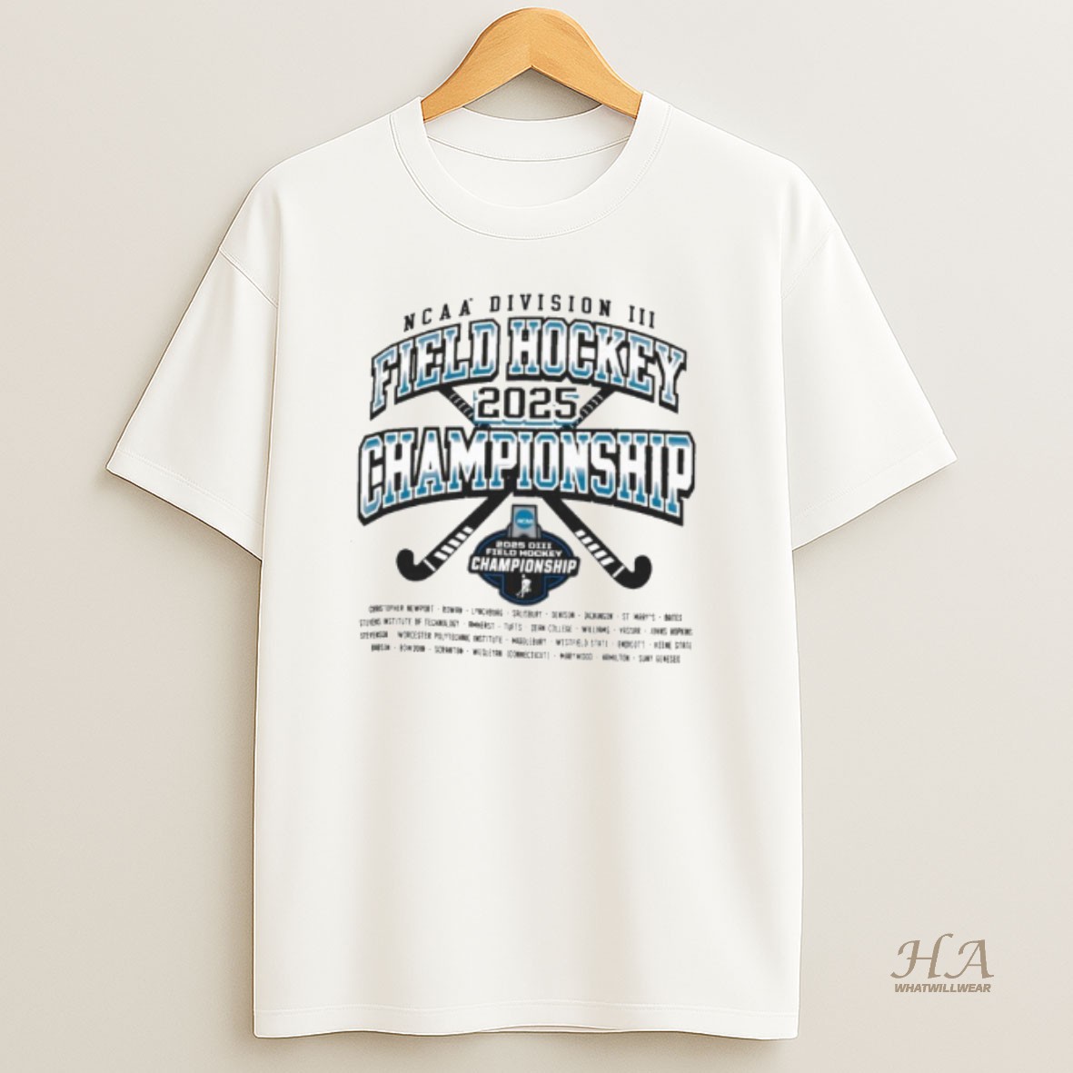 Official Ncaa Division Iii Field Hockey 1st 2nd 3rd Rounds T Shirt