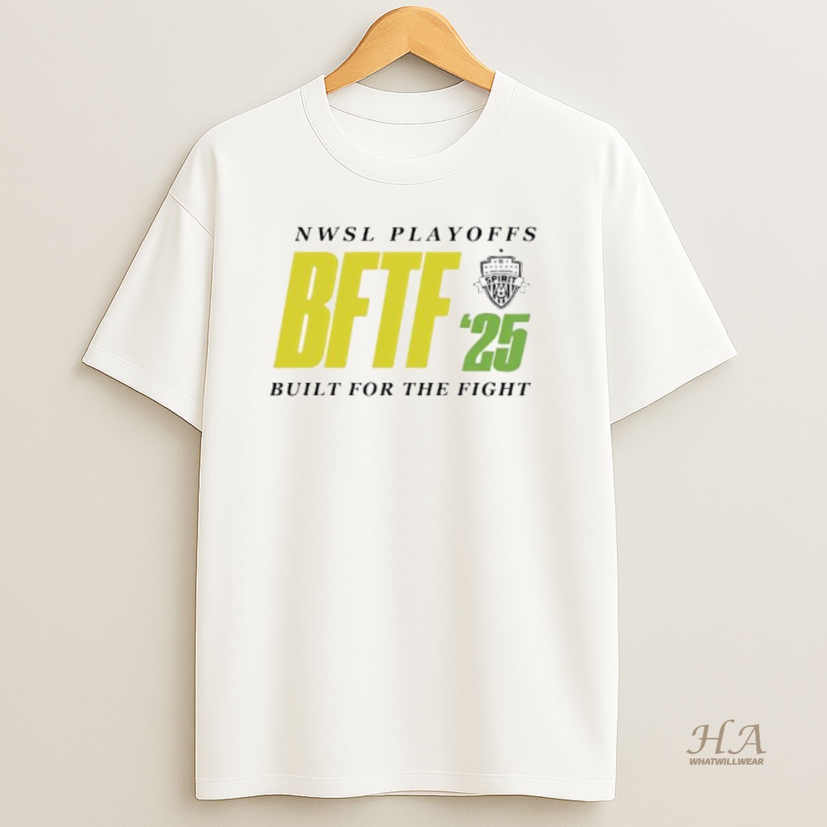 Official Nwsl Playoffs Bftf 2025 Built For The Fight T Shirt