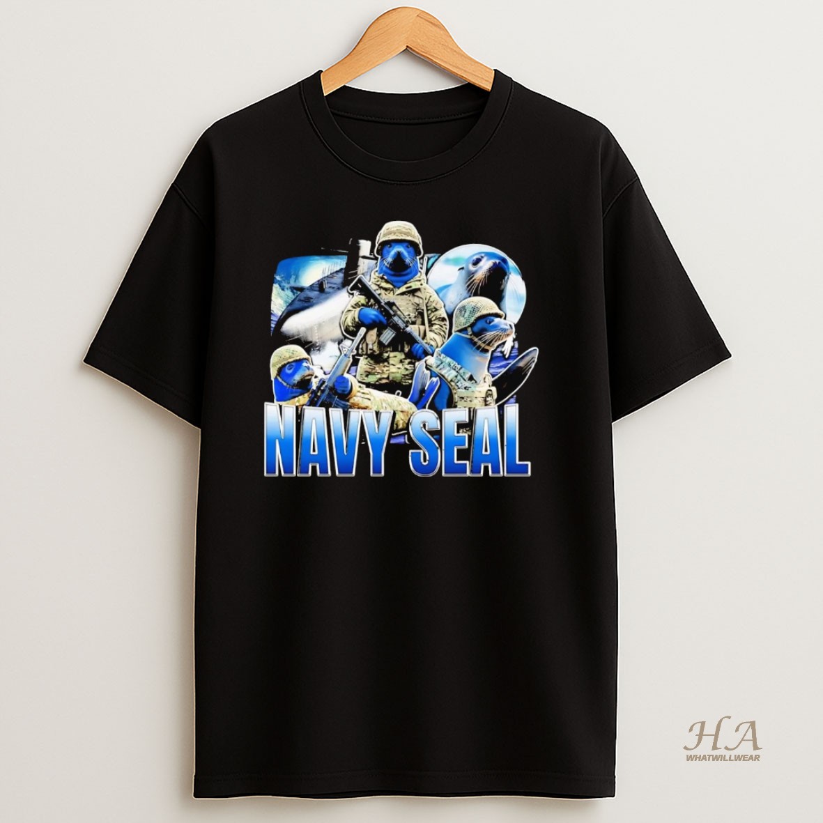 Official Navy Seal Army T Shirt