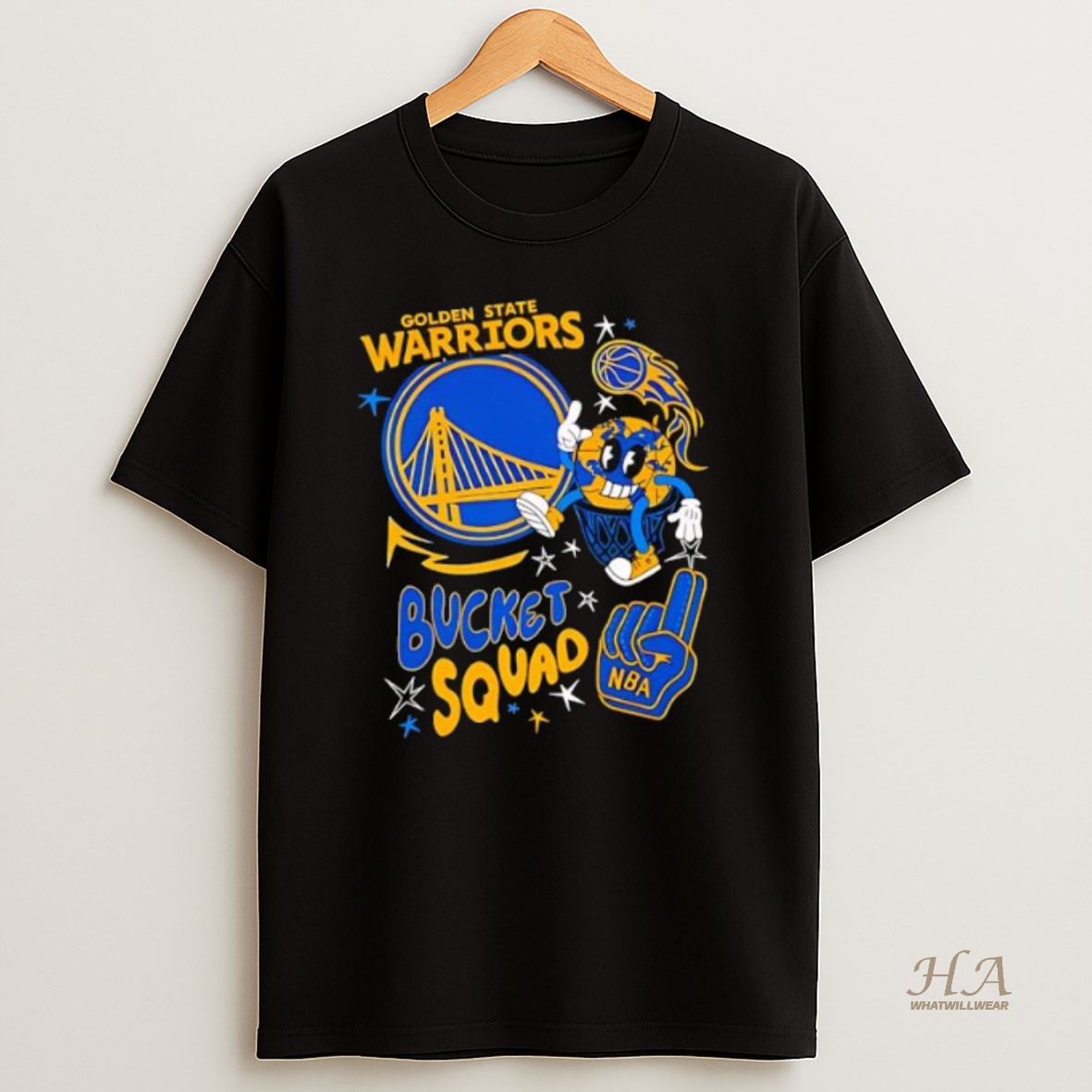 Official Nba Golden State Warriors Buckie Squad Stylish 2025 T Shirt