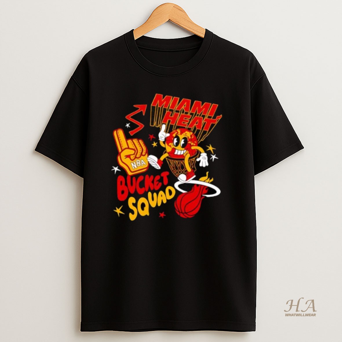 Official Nba Miami Heat Buckie Squad Stylish 2025 T Shirt