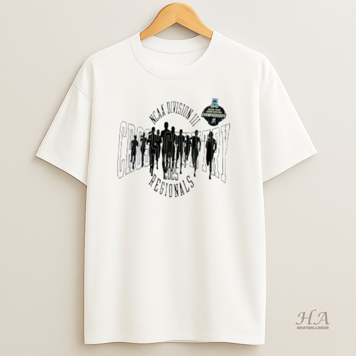 Official Ncaa Division Iii Cross Country Regionals 2025 T Shirt