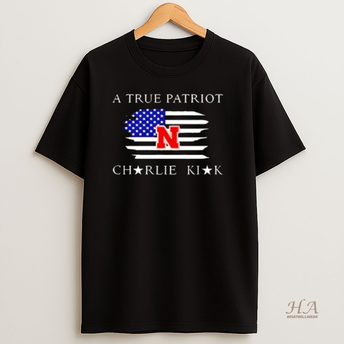 Official Nebraska Cornhuskers Charlie Kirk True Patriot 2025 Turning Point Usa T Shirt