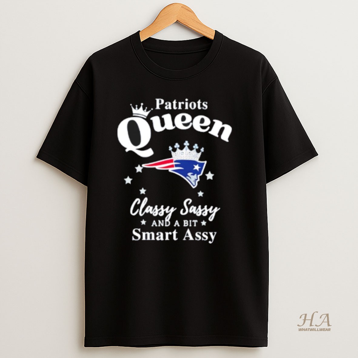 Official New England Patriots Queen Classy Sassy And A Bit Smart Assy Nfl Shirt