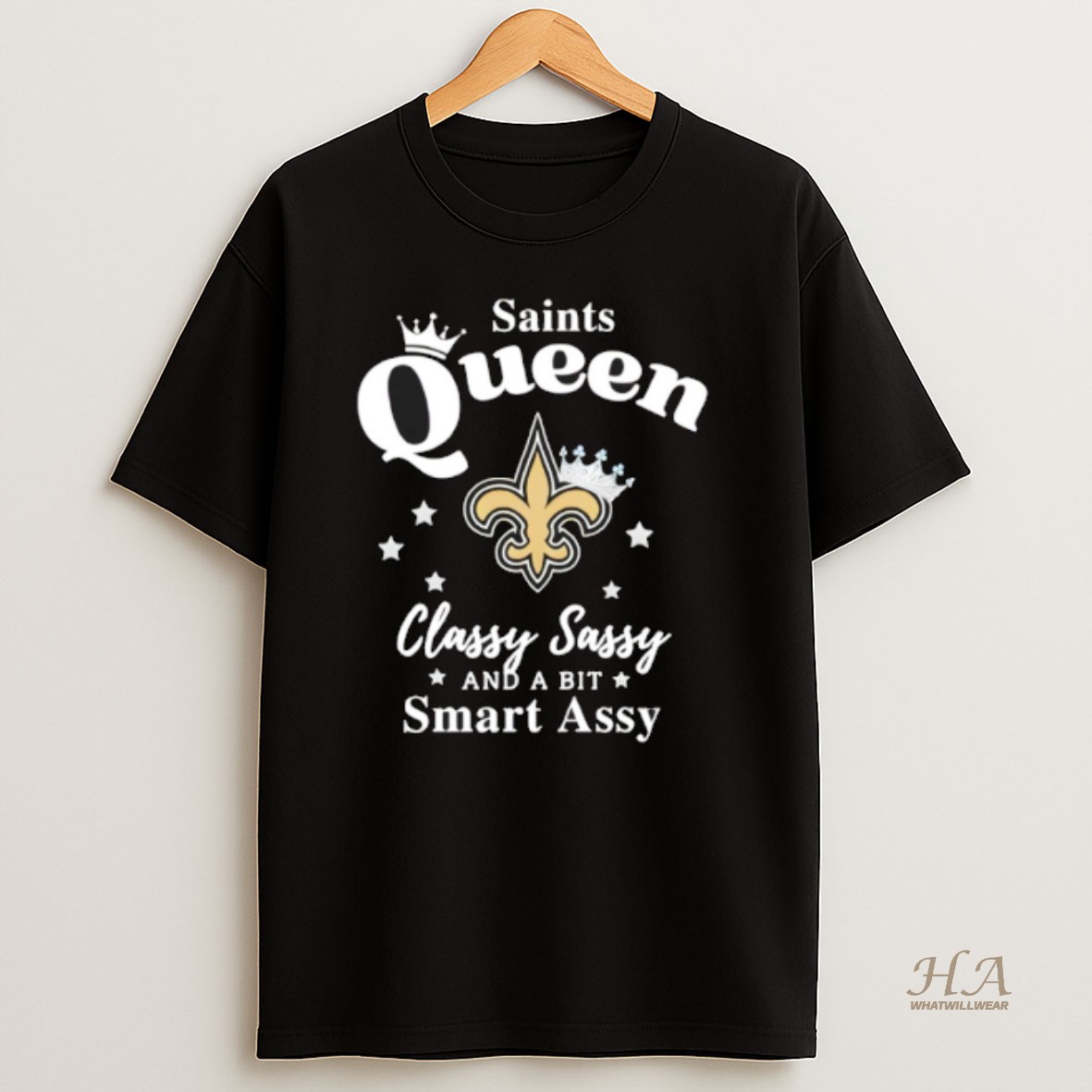 Official New Orleans Saints Queen Classy Sassy And A Bit Smart Assy Nfl Shirt