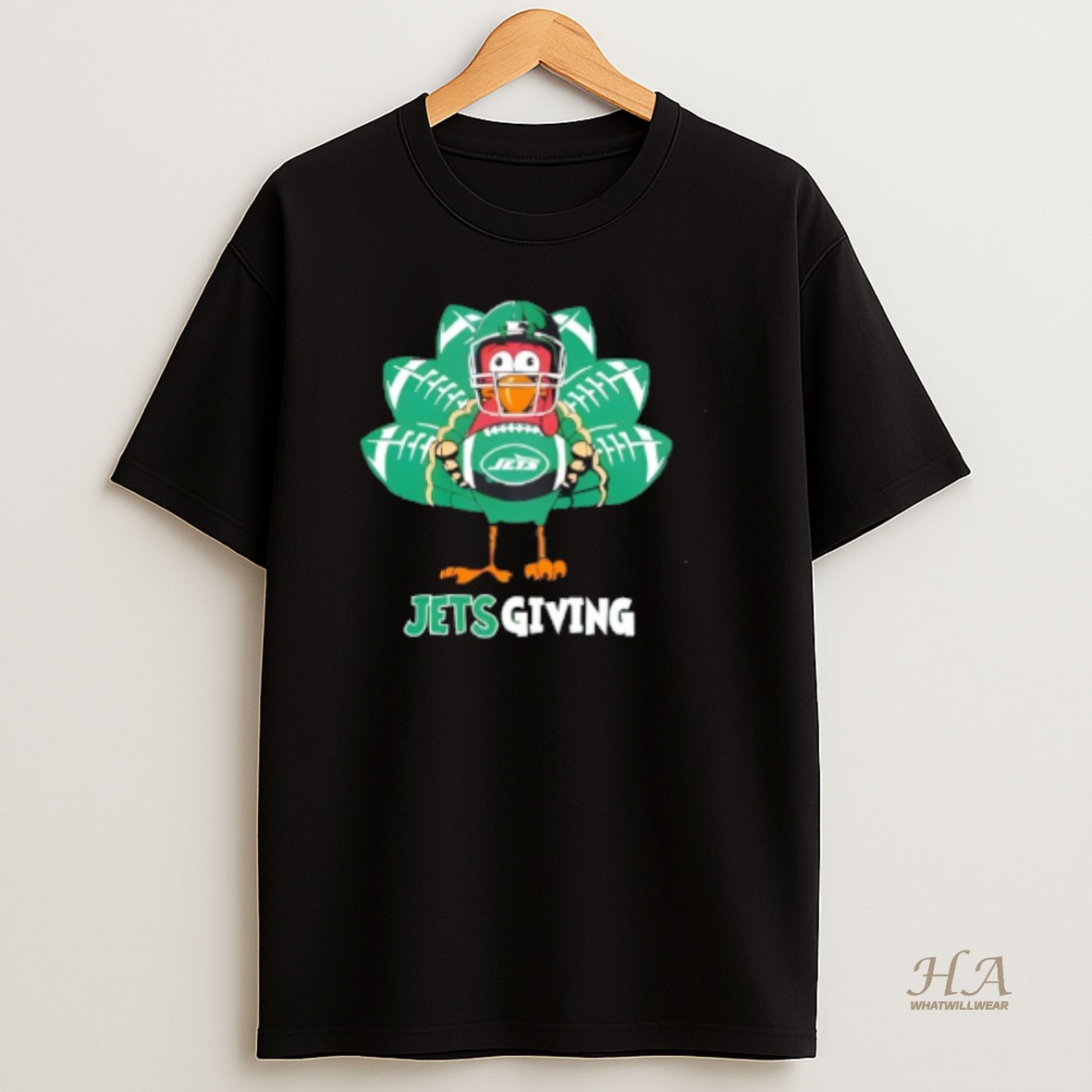 Official New York Jets Thanksgiving Turkey T Shirt