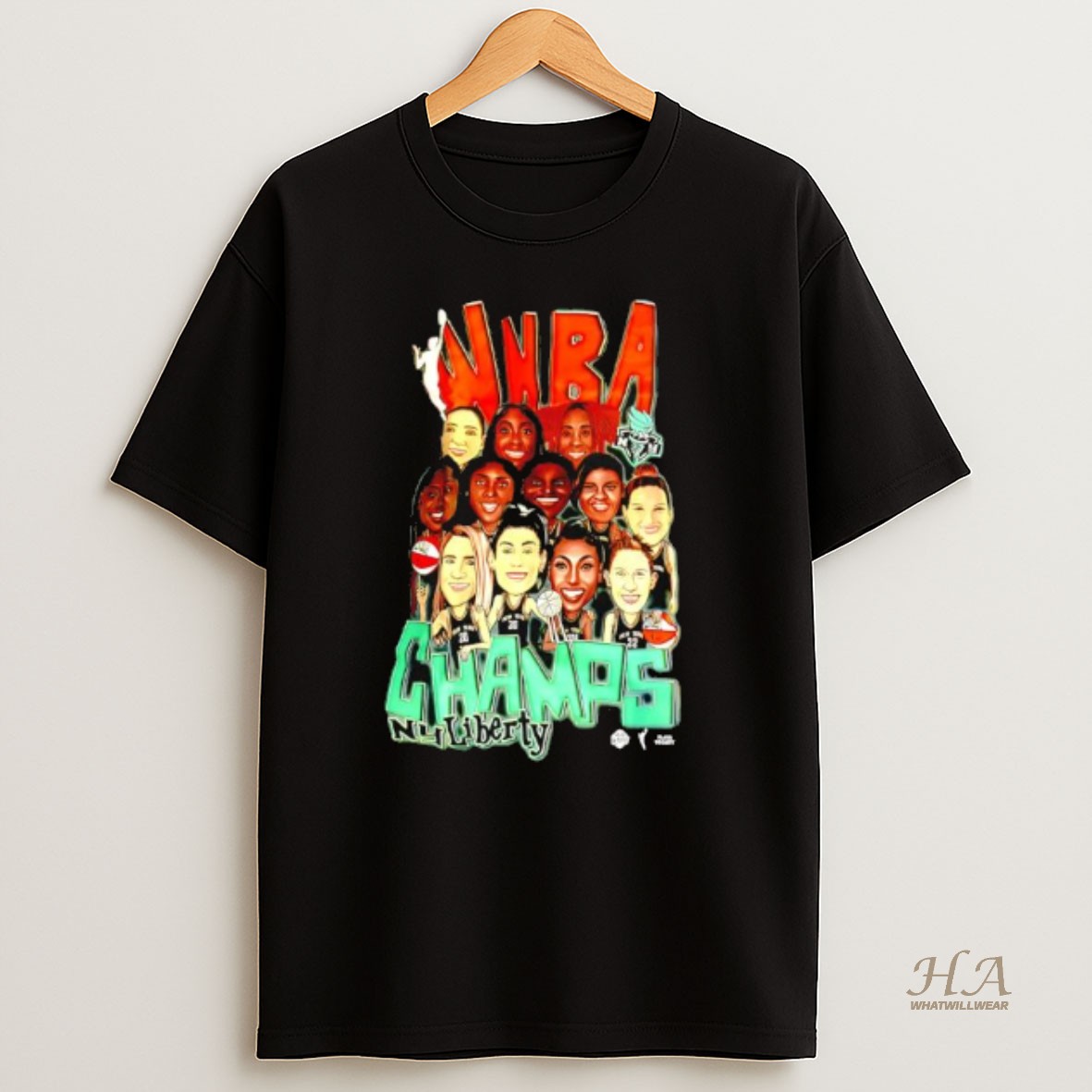 Official New York Liberty 2024 Wnba Finals Champions Graphic T Shirt