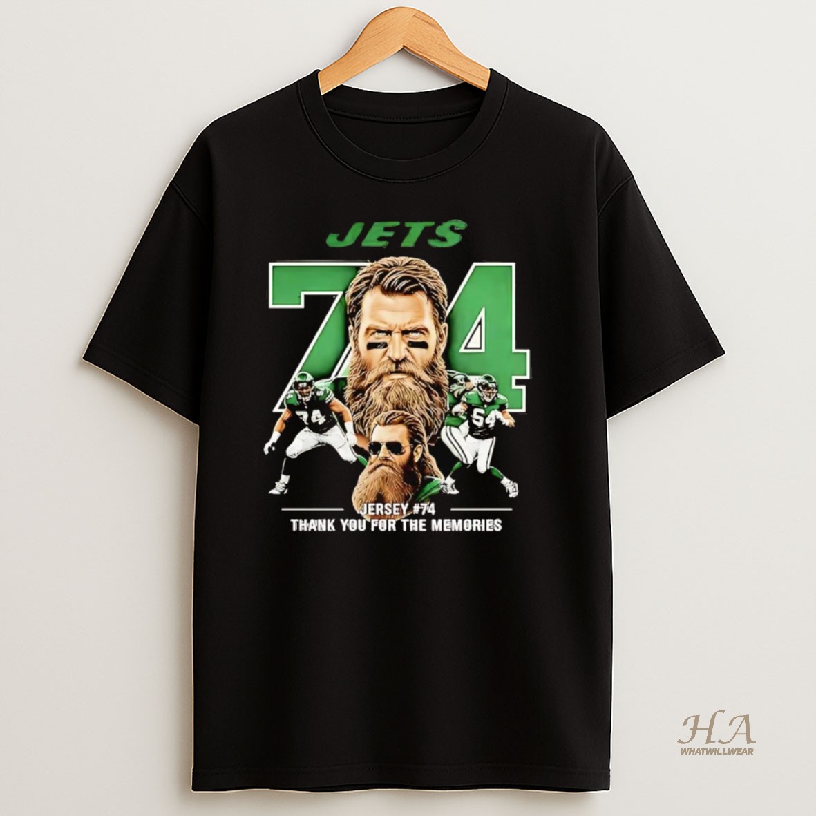 Official Nick Mangold New York Jets Thank You For Memories T Shirt