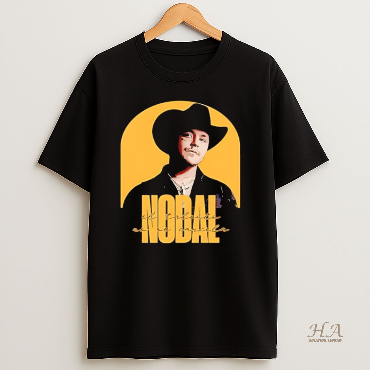 Official Nodal Regional Mexicano Nodal El Talento No Se Cancela Black T Shirt