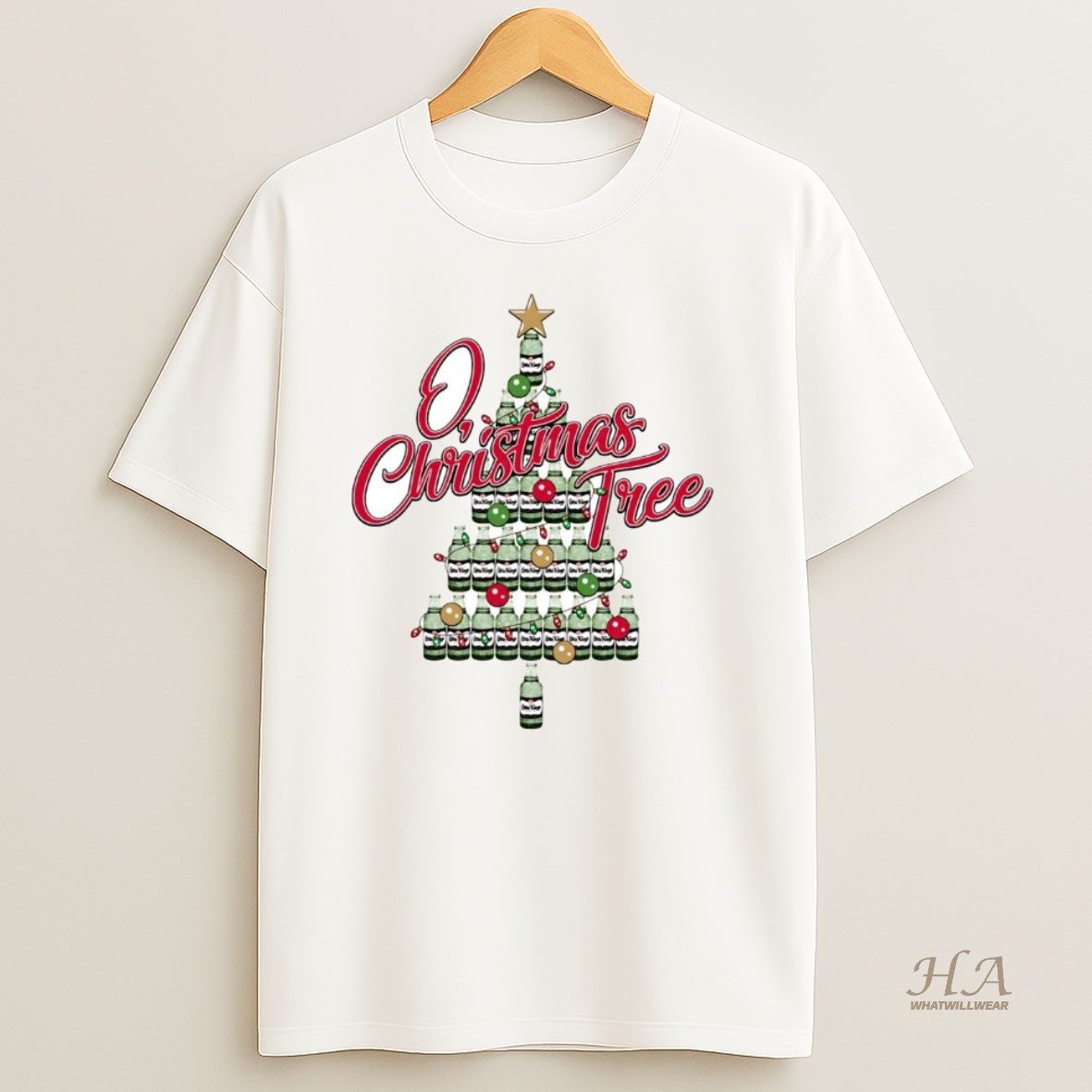Official O Christmas Tree Little Kings T Shirt
