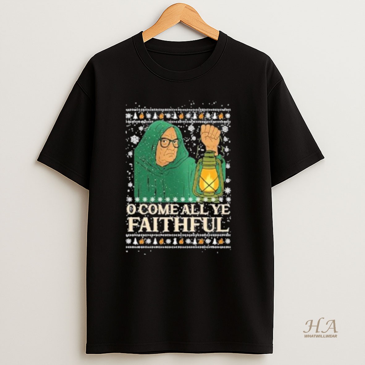 Official O Come All Ye Faithful Christmas T Shirt