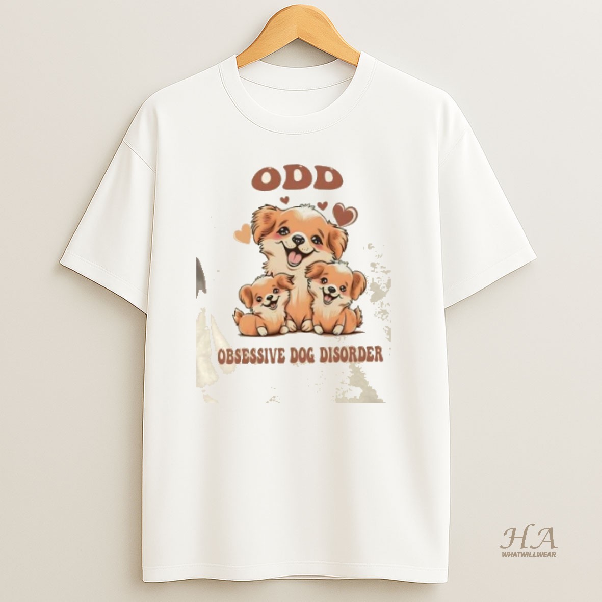 Official Odd Obsessive Dog Disorder T Shirt